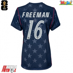 Estados Unidos Alex Freeman #16 Segunda Equipación Mujer Mundial 2026 Manga Corta